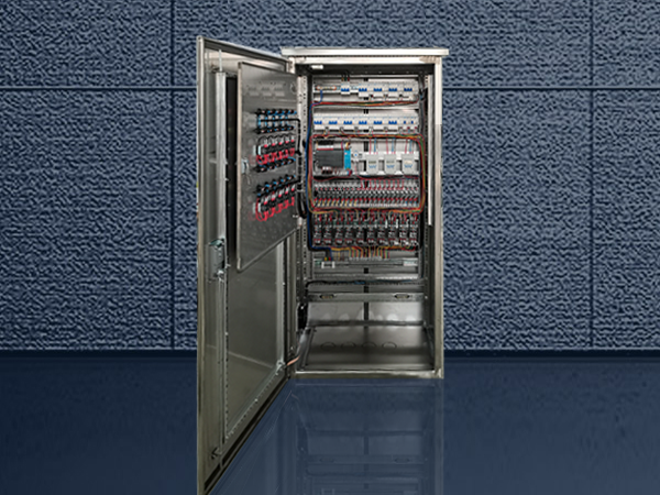 一(yī)控十PLC河道自動化系統控制櫃