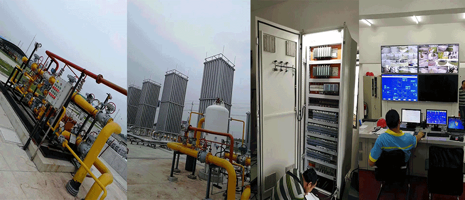 高郵安源燃氣二期消防電(diàn)氣控制櫃案例