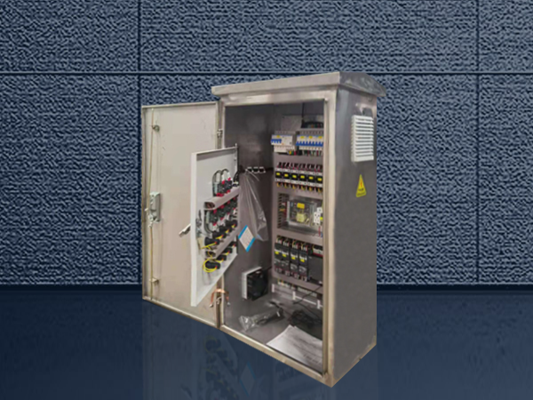 室外(wài)不鏽鋼污水處理PLC控制櫃