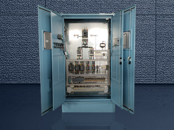 雙門核基地風機PLC控制櫃 雙門核基地風機PLC控制櫃